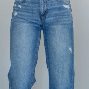 Vervet Blue Olivia Wide-Leg Jeans